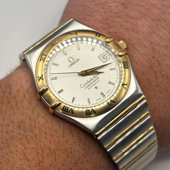 Watches and More_Omega Constellation Chronometer in acciaio e oro 36 mm.